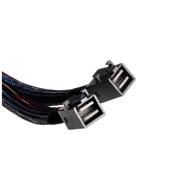 SilverStone CPS04 50cm Mini SAS SFF-8643 to Mini SFF-8643 Cable(SST-CPS04) - 2