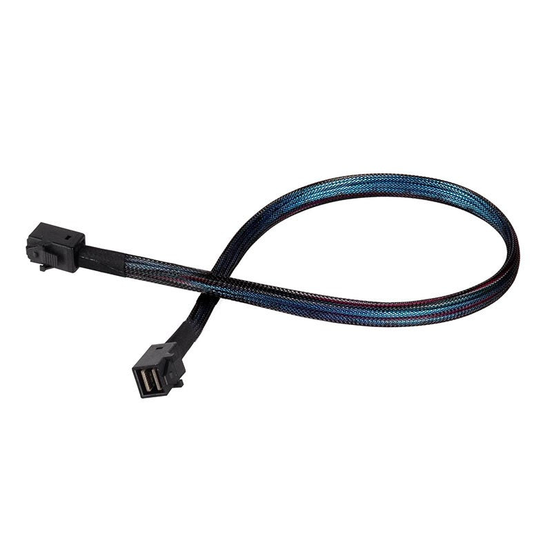 SilverStone CPS04 50cm Mini SAS SFF-8643 to Mini SFF-8643 Cable(SST-CPS04) - 1