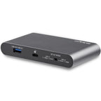 StarTech Mini USB C Dock - 4K Dual Monitor DP Multiport Adapter - PD(DK30C2DAGPD) - 2