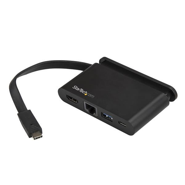 StarTech USB C Multiport Adapter - 4K HDMI Mini Dock PD/USB-A/USB-C/GbE(DKT30CHCPD) - 1