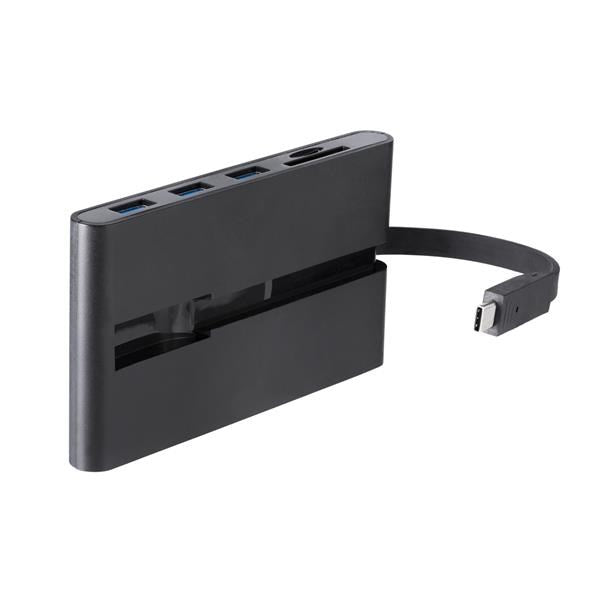 StarTech USB C Multiport Adapter 4K HDMI/VGA - PD 3.0/3xUSB/SD/MicroSD(DKT30CHVSCPD) - 3
