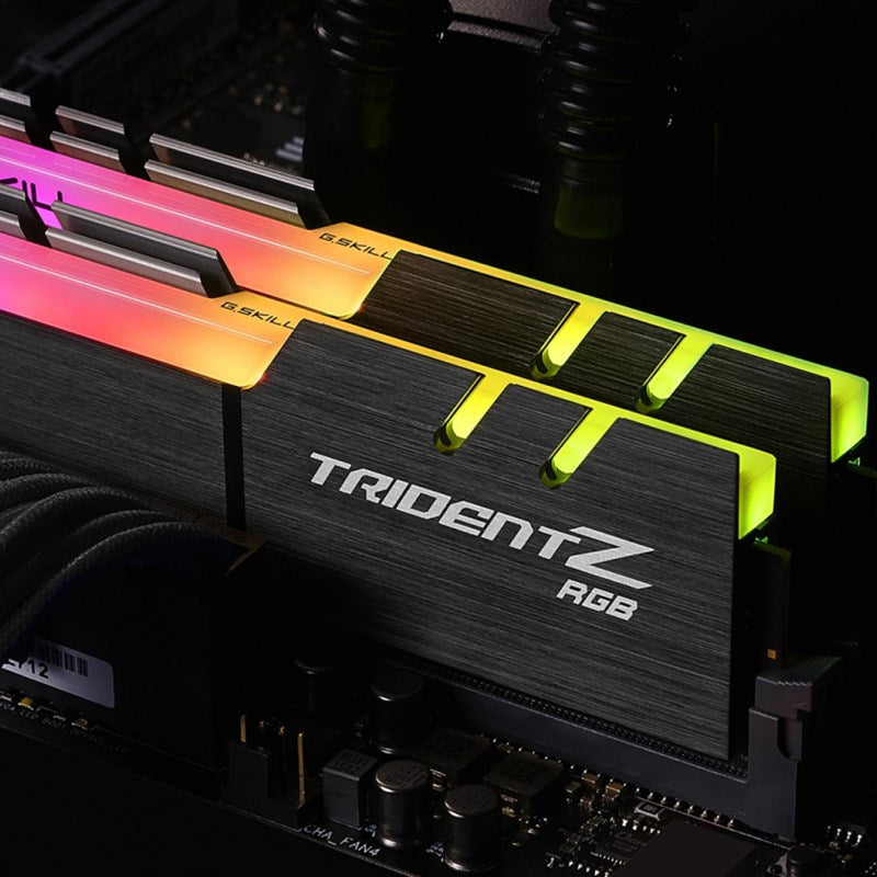 G.Skill Trident Z RGB 32GB (2x 16GB) DDR4 3200MHz Desktop Memory(F4-3200C16D-32GTZR) - 3