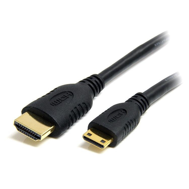 StarTech 1m Mini HDMI to HDMI Cable Adapter/Converter- 4K, High Speed(HDACMM1M) - 1