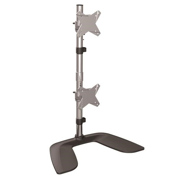 StarTech Vertical Dual Monitor Stand - Free Standing Mount 27 inch VESA(ARMDUOVS) - 1