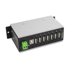 StarTech 7 Port USB 2.0 Hub -  Metal/Industrial - Extended Temp/ESD(HB20A7AME) - 1