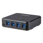 StarTech StarTech 4X4 USB 3.0 Peripheral Sharing Switch - For Mac/Windows/Linux(HBS304A24A) - 2