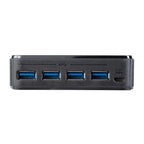 StarTech StarTech 4X4 USB 3.0 Peripheral Sharing Switch - For Mac/Windows/Linux(HBS304A24A) - 4