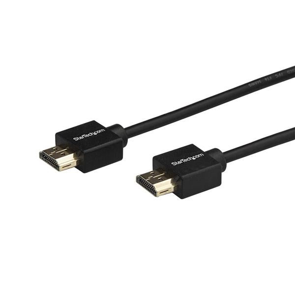 StarTech.com 2m 6.6ft HDMI 2.0 Cable, 4K High Speed HDMI Cable w/ Ethernet(HDMM2MLP) - 1