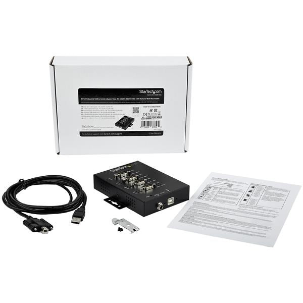 StarTech 4 Port Serial Hub Adapter USB to RS232/RS485/RS422 Converter(ICUSB234854I) - 5