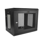 StarTech 2 Post 9U 19" Wall Mount Network Cabinet 6-15" Deep - w/Shelf(RK9WALM) - 1