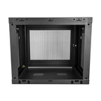 StarTech 2 Post 9U 19" Wall Mount Network Cabinet 6-15" Deep - w/Shelf(RK9WALM) - 3