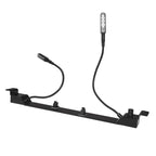 StarTech 1U 19" Rack Mount Light Panel Dimmable LED/Flexible Gooseneck(RKPNLLT) - 1