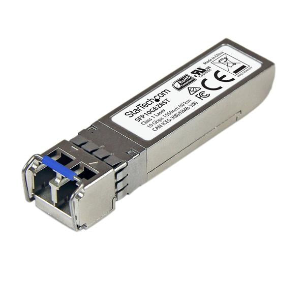 StarTech MSA Uncoded SFP+ - 10GbE SMF Transceiver Module - 80km DDM(SFP10GBZRST) - 1