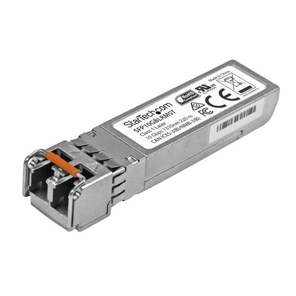 StarTech MSA Uncoded SFP+ - 10GbE MMF Transceiver Module - 200m DDM(SFP10GBLRMST) - 1