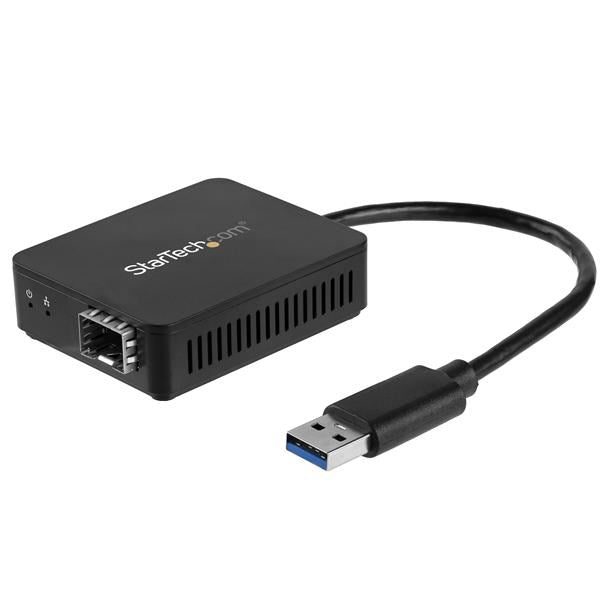 StarTech USB 3.0 to Fiber Optic Converter / SFP Adapter Gigabit Network(US1GA30SFP) - 1