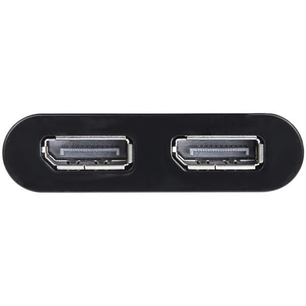 StarTech USB 3.0 to Dual DisplayPort Adapter - 4K 60Hz DP Graphics Card(USB32DP24K60) - 2