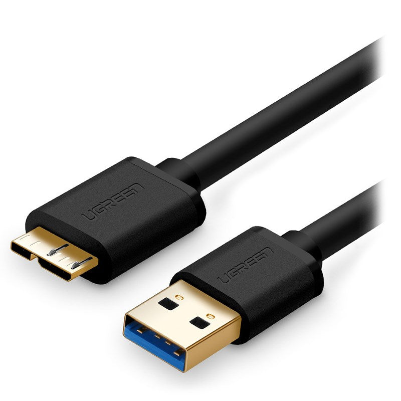 Ugreen 10841 1M USB 3.0 Type-A to USB 3.0 Micro B M/M Cable(10841) - 1
