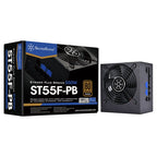SilverStone Strider ST55F-PB 550W 80 Plus Bronze Fully Modular Power Supply(SST-ST55F-PB) - 8