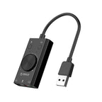 Orico Multifunction USB External Sound Card(SC2-BK) - 1