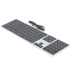 Matias FK316 Wired Keyboard for Mac - Silver(FK316) - 2