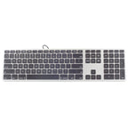 Matias FK316 Wired Keyboard for Mac - Silver(FK316) - 1