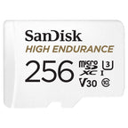 SanDisk 256GB High Endurance microSDXC UHS-I C10 U3 V30 Memory Card - 100MB/s(SDSQQNR-256G-GN6IA) - 1