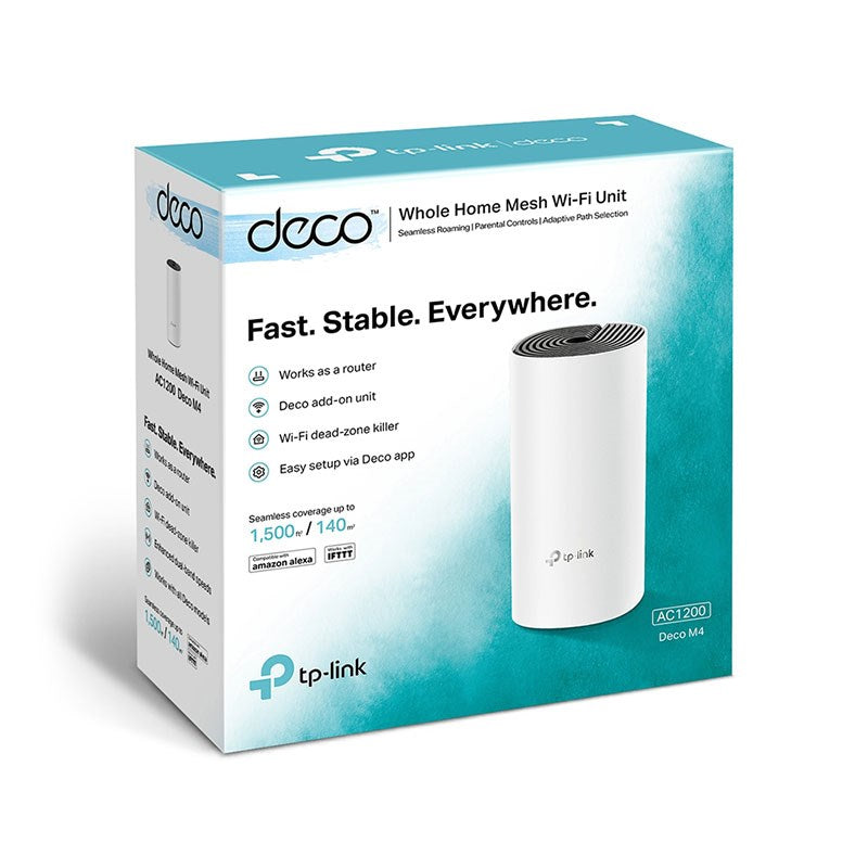 TP-Link Deco M4 Whole Home Mesh Wi-Fi Router System - Single Unit(Deco M4(1-pack)) - 2