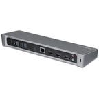 StarTech USB-C Dock 4K Triple Monitor DisplayPort/HDMI 100W PD, USB Hub(DK30CH2DEP) - 2
