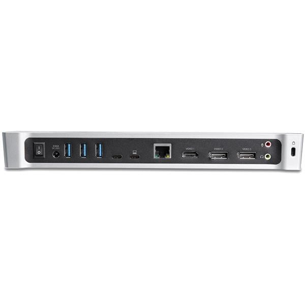 StarTech USB-C Dock 4K Triple Monitor DisplayPort/HDMI 100W PD, USB Hub(DK30CH2DEP) - 3
