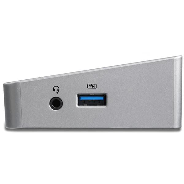 StarTech USB-C Dock 4K Triple Monitor DisplayPort/HDMI 100W PD, USB Hub(DK30CH2DEP) - 4