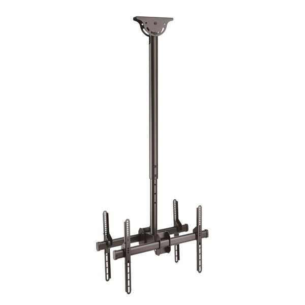 StarTech Dual TV Ceiling Mount - Back-to-Back Adjustable Mount -75" TVs(FPCEILBTB) - 1