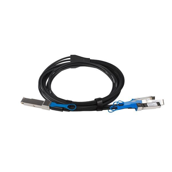 StarTech MSA Uncoded QSFP+ Breakout Cable 2m 40GbE QSFP+ to 4x SFP+ DAC(QSFP4SFPPC2M) - 2