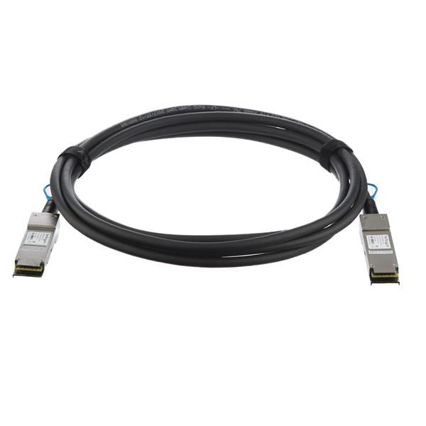 StarTech Cisco QSFP-H40G-CU3M Compatible 3m 40GbE QSFP+ DAC Twinax (QSFPH40GCU3M) - 2