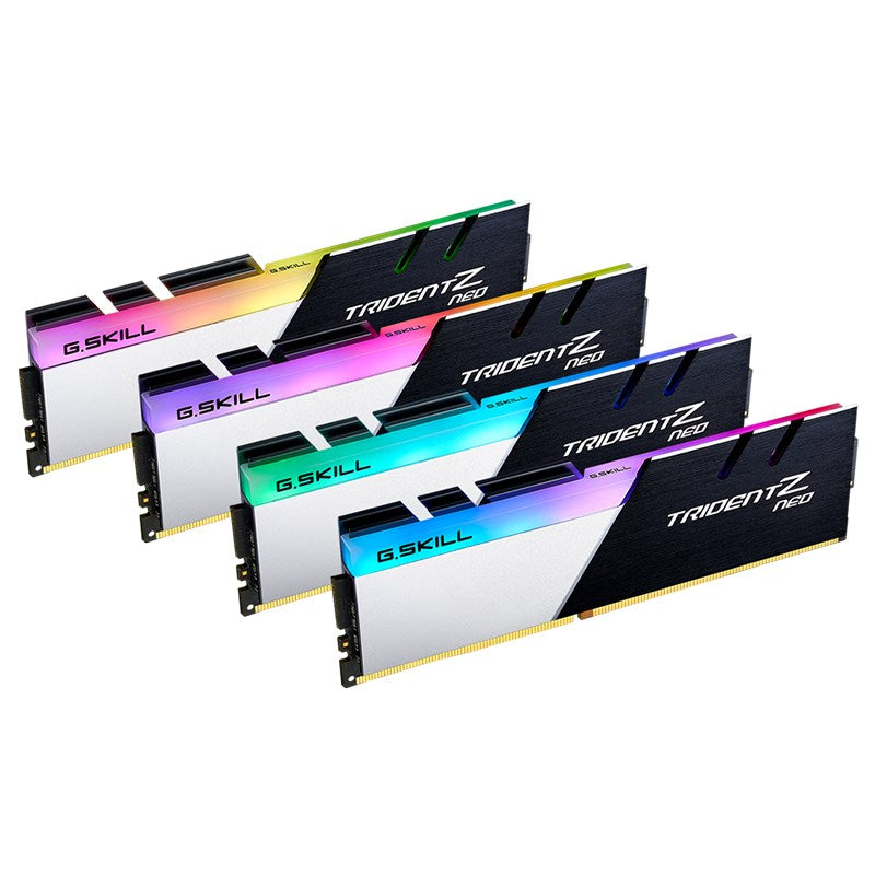 G.Skill Trident Z Neo RGB 32GB (4x 8GB) DDR4 3600MHz Desktop Memory(F4-3600C18Q-32GTZN) - 1