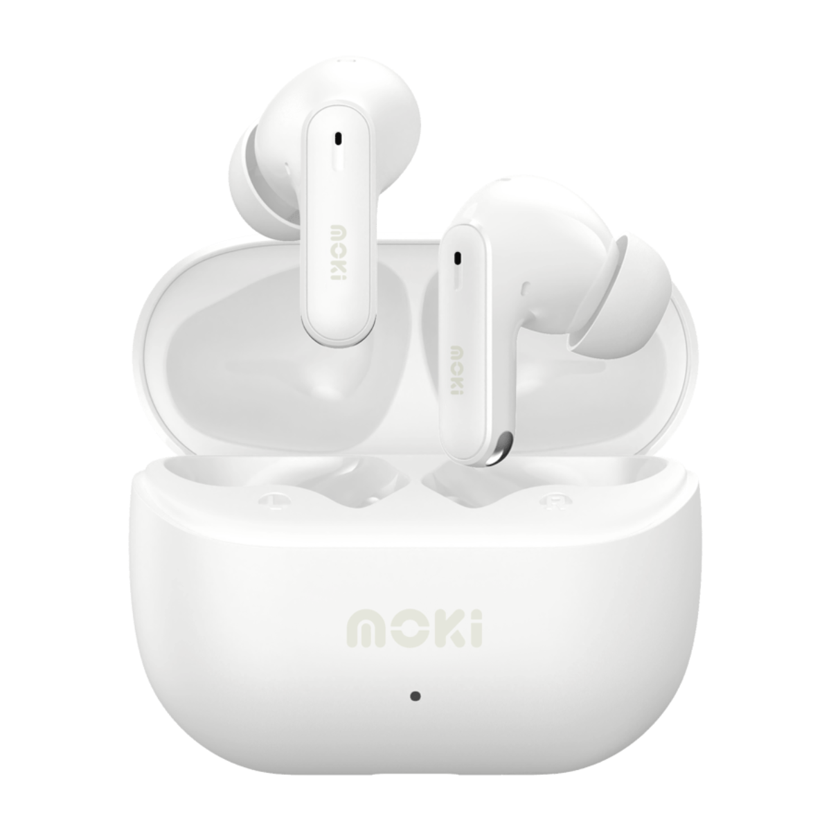 Moki MokiPods True Wireless Earphones - White