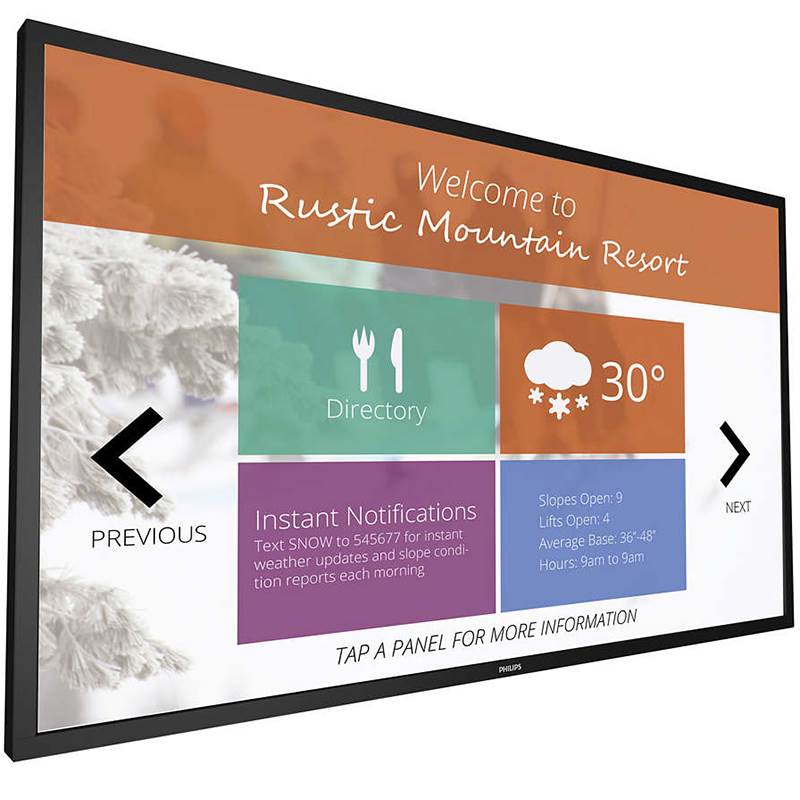 Philips T-Line 43" 4K Android Interactive Display(43BDL3452T) - 1
