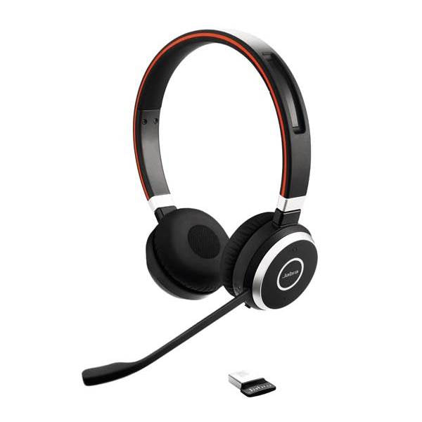 Jabra Evolve 65 SE UC Stereo Bluetooth Headset (USB Dongle + Charging Stand)(6599-833-499) - 3