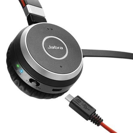 Jabra EVOLVE 65 SE UC Mono Bluetooth Business Headset (USB Dongle)(6593-839-409) - 4