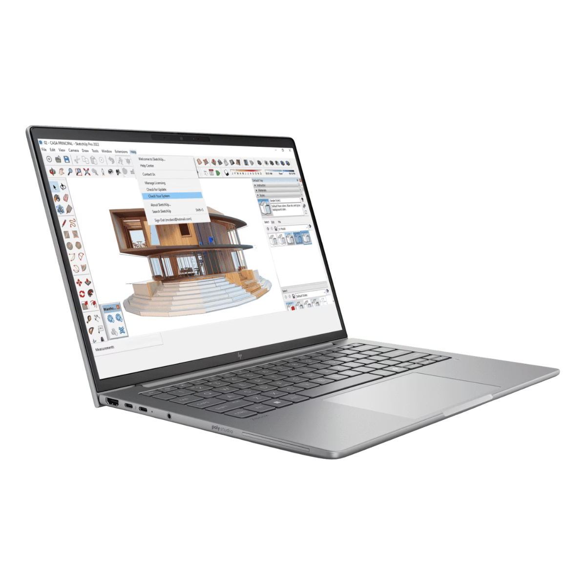 HP Zbook 8 G1i 14" WQXGA AI Laptop - Core Ultra 9-285H 32GB 1TB RTX500 Touch LTE 5G