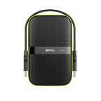 Silicon Power Vault A60 1TB 2.5" USB 3.0 Rugged Portable Hard Drive - Black(SZ010TBPHDA60S3KAU) - 1