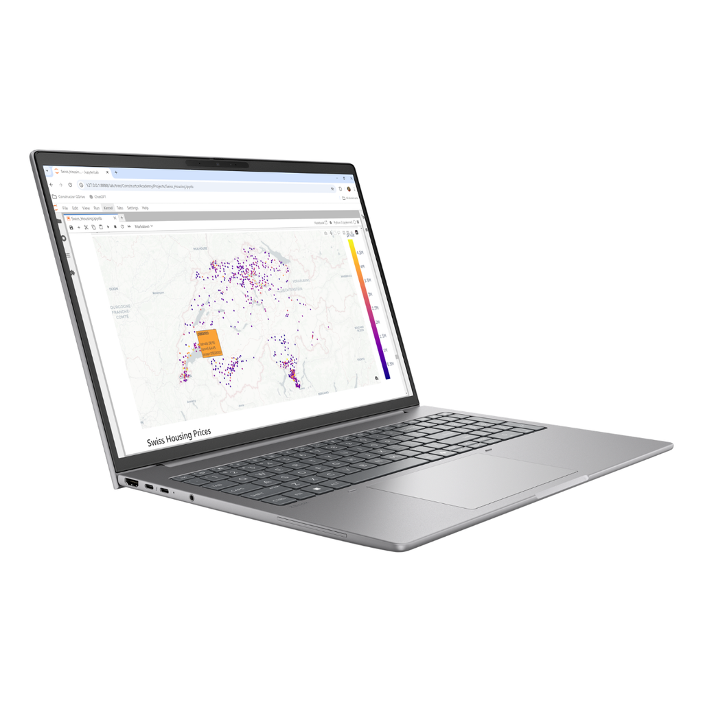 HP ZBook 8 G2i 16" WUXGA AI Touch Laptop - Core Ultra 7-356H 16GB 512GB RTX 500 W11P