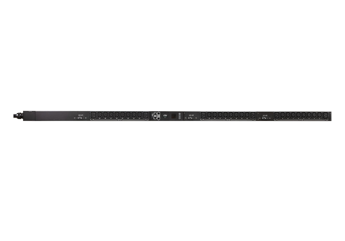 ATEN 32A 30-Outlet 3-Phase Switched eco PDU with 1Gbps Dual Ethernet Port