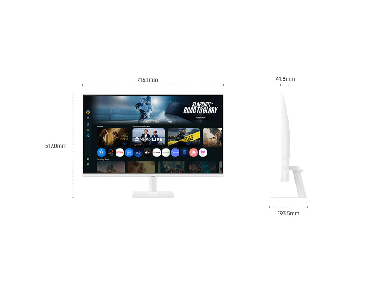 Samsung M7 M70F 32" 4K UHD Vision AI Smart Monitor