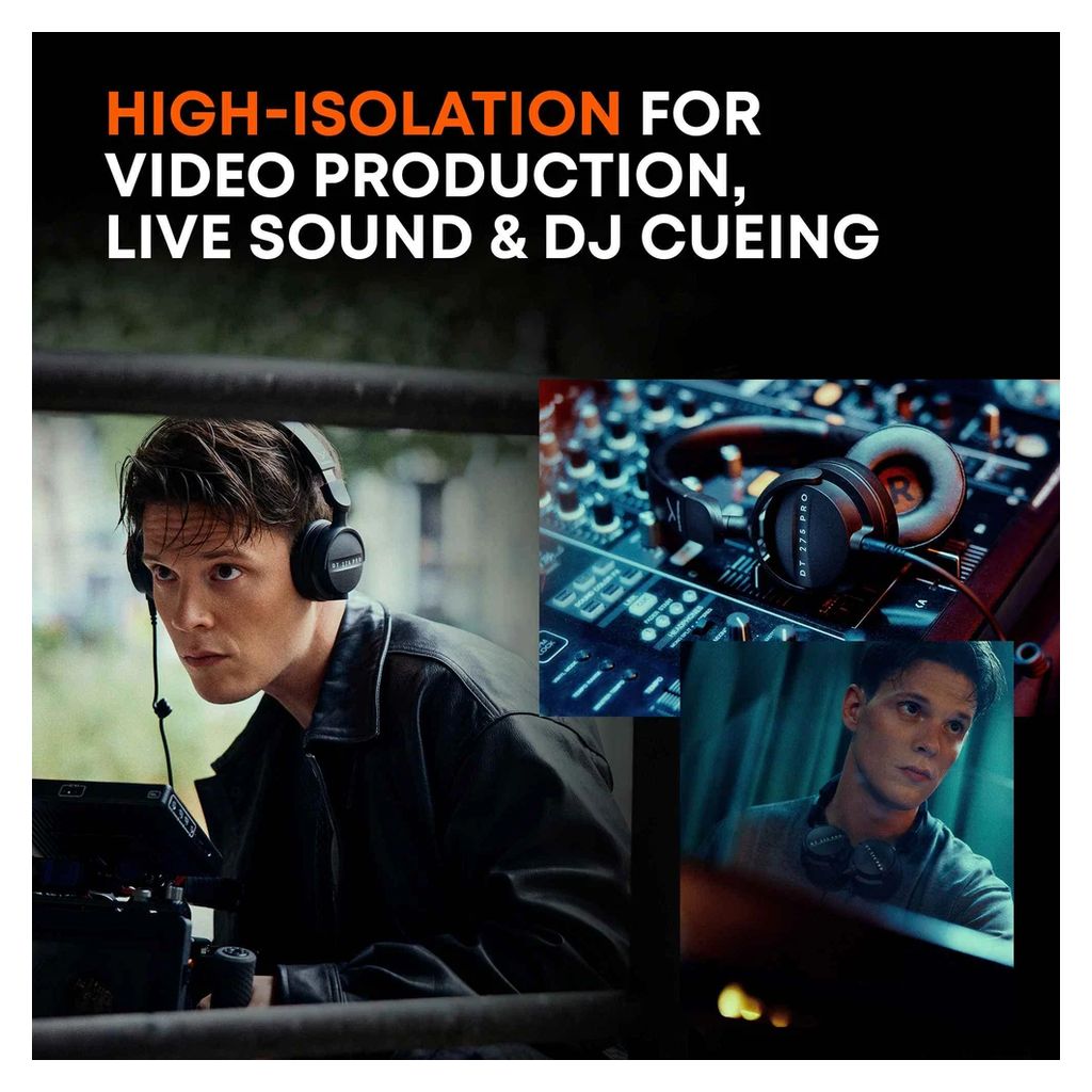 Beyerdynamic DT 275 PRO Compact On-Ear Monitoring Headphones