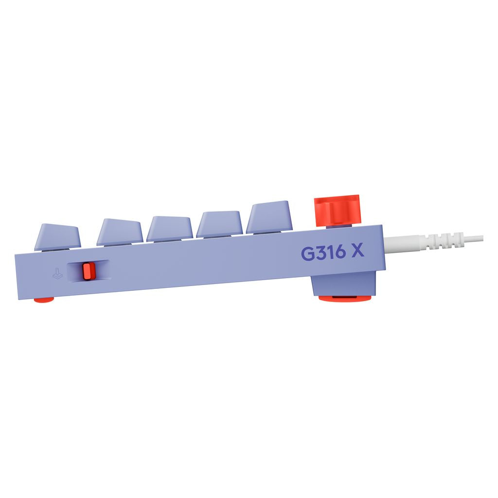 Logitech G G316 X 75 Gaming Keyboard - Lilac