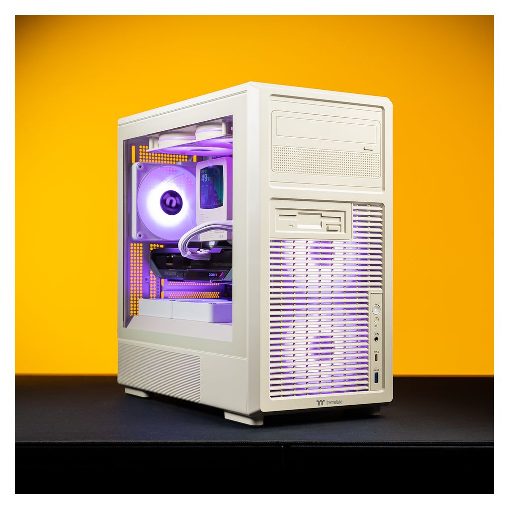 Mwave x Thermaltake Retro Core Gaming PC - Ryzen 5 9600X / RX 9070