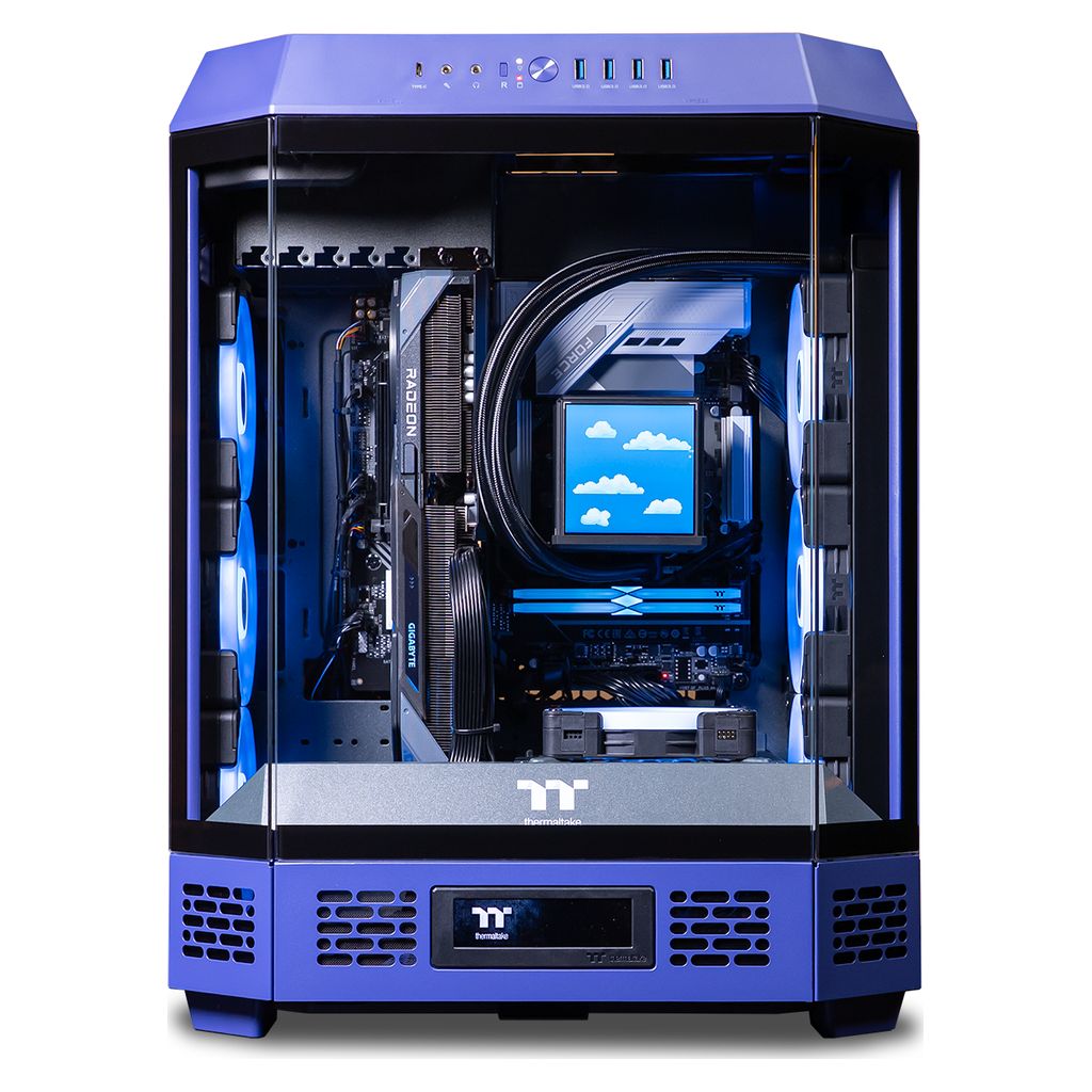 Mwave x Thermaltake Tower Dusk Gaming PC - Ryzen 5 9600X / RX 9070 XT