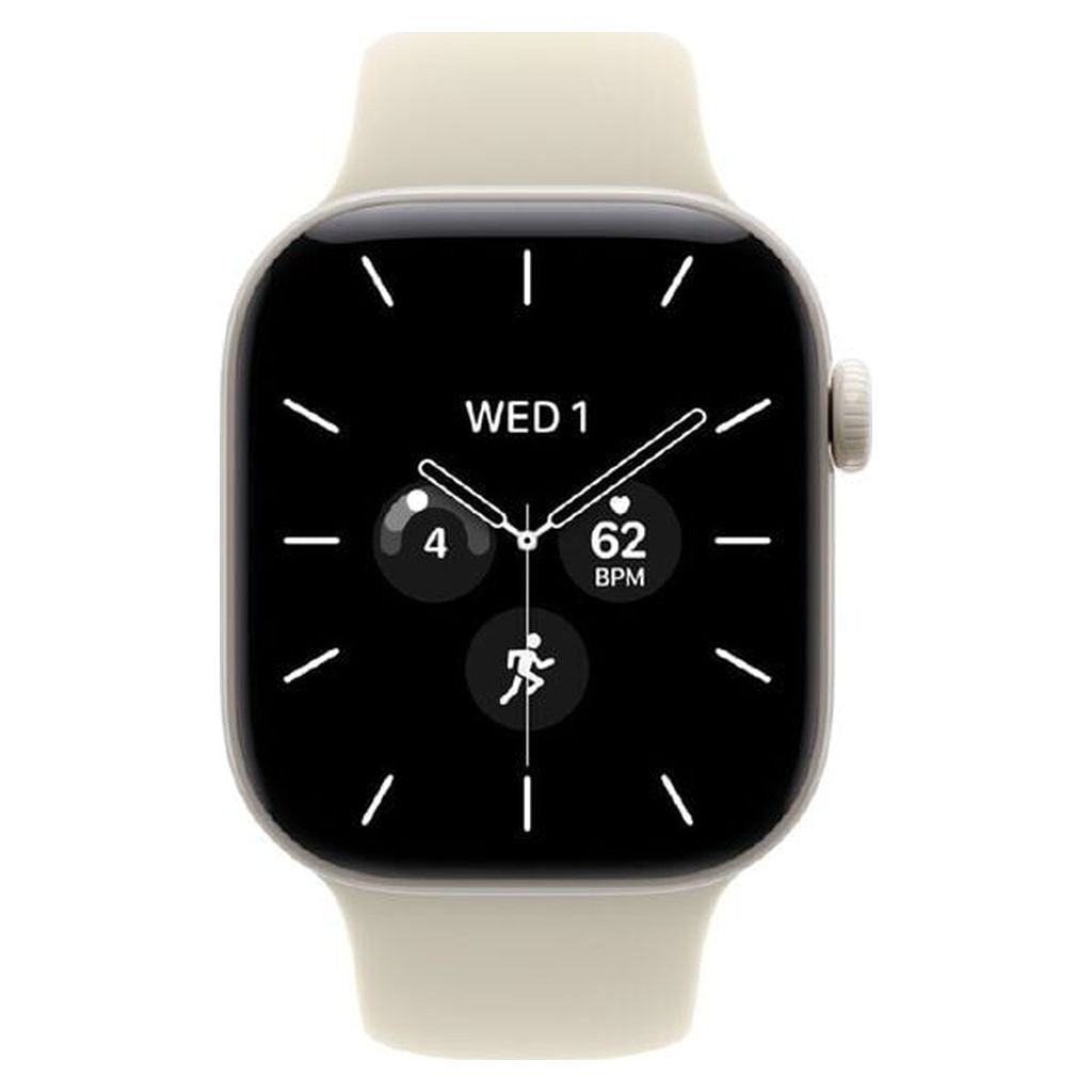 Apple Watch Series 12 42mm Pearl White Ceramic GPS + Cellular Sport Band (M/L)