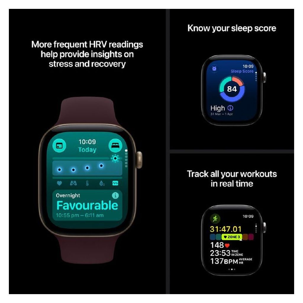 Apple Watch Series 12 42mm Pearl White Ceramic GPS + Cellular Sport Band (M/L)