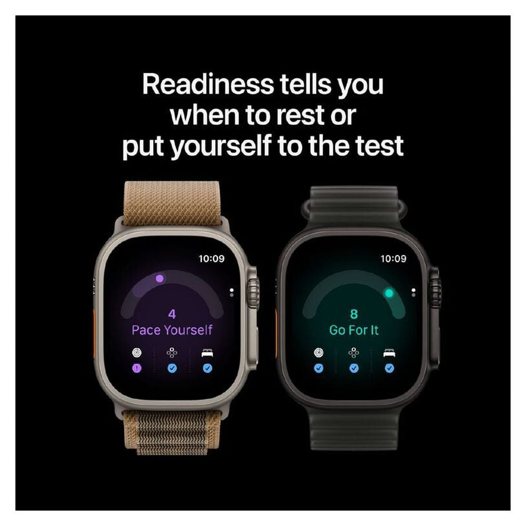 Apple Watch Ultra 4 49mm Natural Titanium GPS + Cellular Sand Trail Loop (S/M)